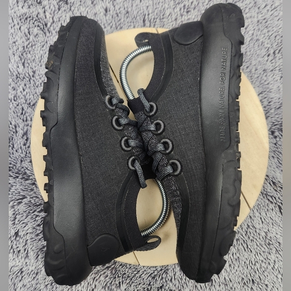 Allbirds Trail Runners SWT Women's Size 8.5 Black Athletics Running Sneakers Lac - Picture 5 of 9